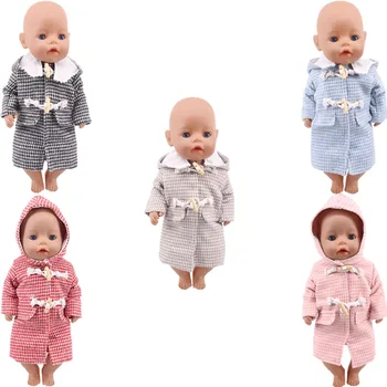 Стоп-моушън дреха, яке с качулка, пет стилове, подходящи за 18-инчови американски кукли и 43-инчов плешиви кукли, детски подаръци за рожден ден